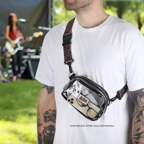 Clear Crossbody Sports Pack