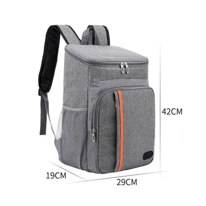24L Insulated Cooler Backpack with Leakproof Liner Pockets