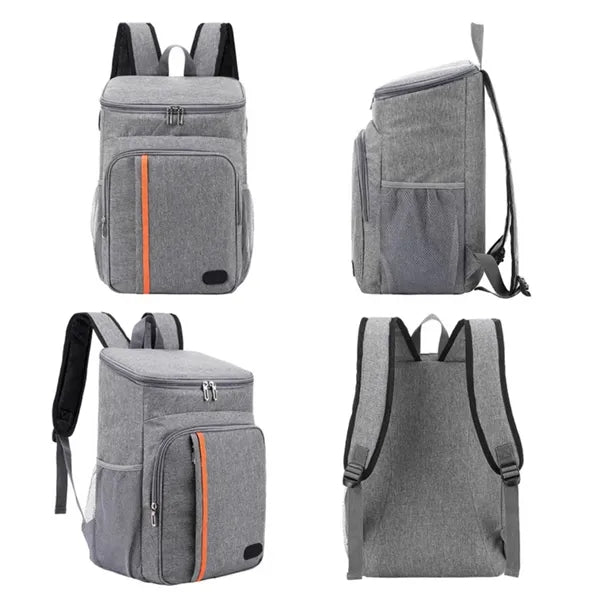24L Insulated Cooler Backpack with Leakproof Liner Pockets