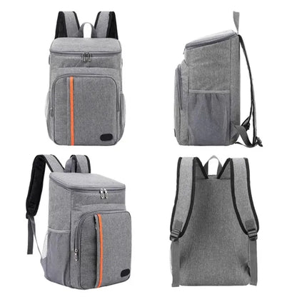 24L Insulated Cooler Backpack with Leakproof Liner Pockets