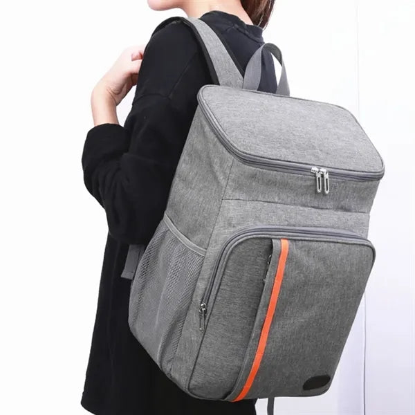 24L Insulated Cooler Backpack with Leakproof Liner Pockets