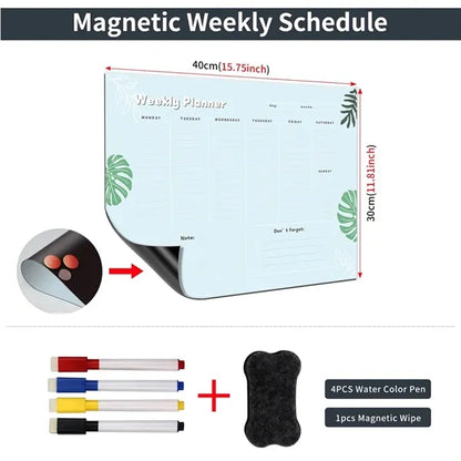 Magnetic Calendar Notepad