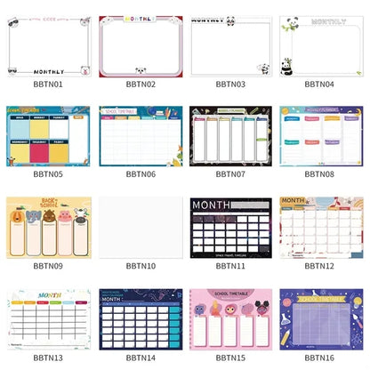Magnetic Calendar Notepad