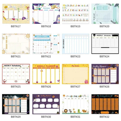 Magnetic Calendar Notepad