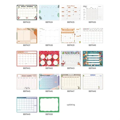 Magnetic Calendar Notepad