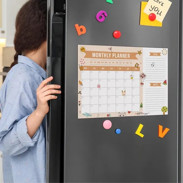 Magnetic Calendar Notepad