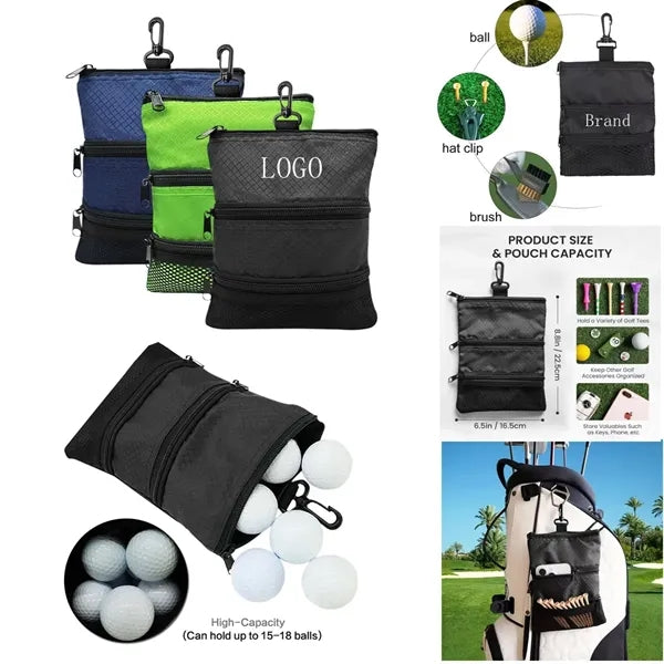 Golf Tees Accessory Pouch