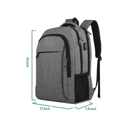 30L Business Laptop Backpack with USB Port
