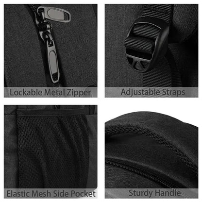30L Business Laptop Backpack with USB Port