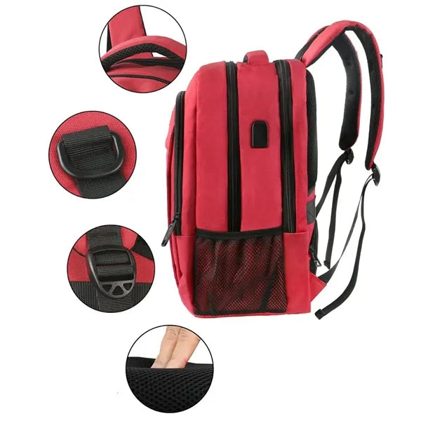 30L Business Laptop Backpack with USB Port
