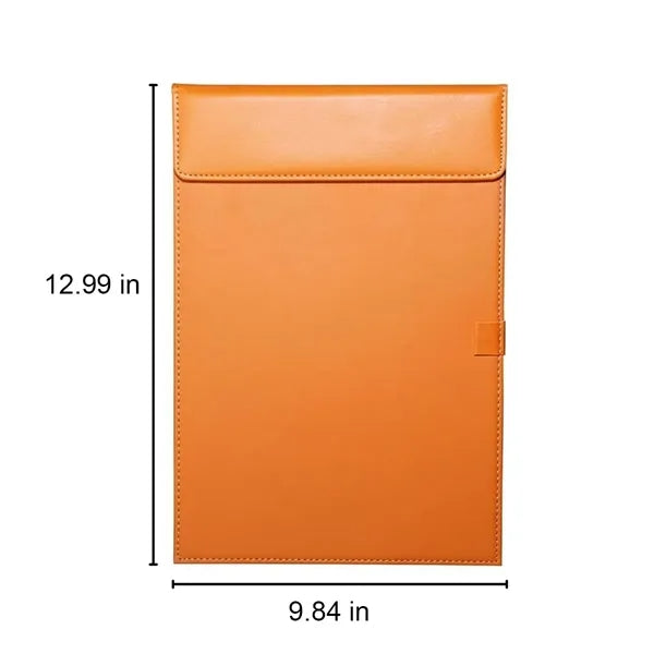 A4 Foldable Waterproof Magnetic Leather Meeting Pad