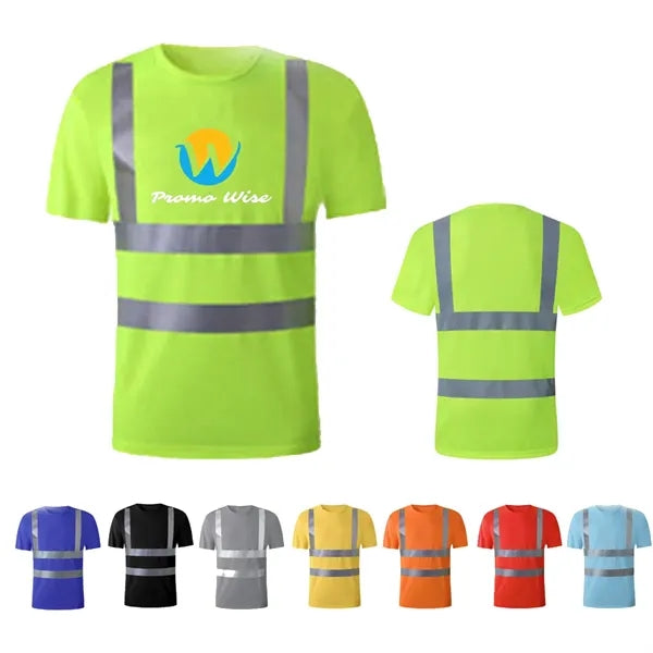 Sweat-Wicking Quick-Drying Reflective Breathable T-Shirt
