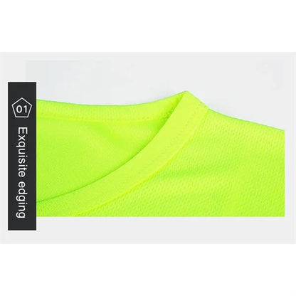 Sweat-Wicking Quick-Drying Reflective Breathable T-Shirt