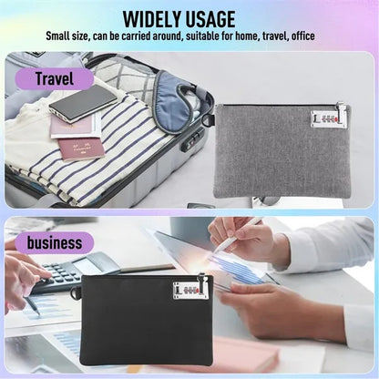 Multifunctional Mini Portable Password Lock Storage Bag