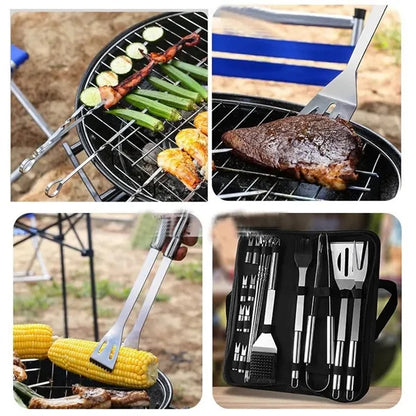 High Temperature Resistant Stainless Steel Barbecue Set