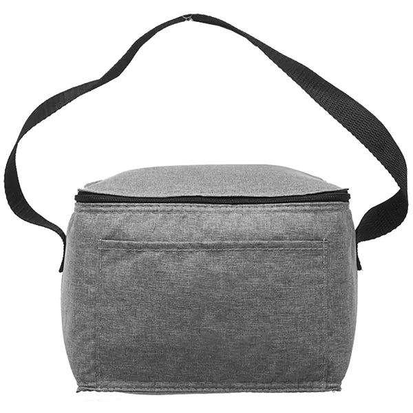 Heathered 6-Can Insulated Cooler Lunch Bag