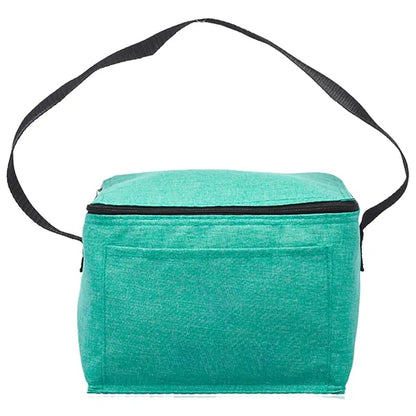 Heathered 6-Can Insulated Cooler Lunch Bag