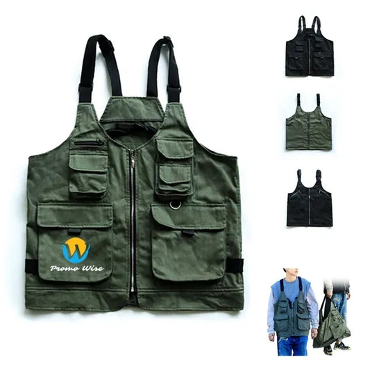 Large Capacity Adjustable Multifunctional Apron Work Vest