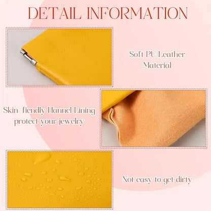 Mini Anti-Scratch Wear-Resistant Waterproof PU Storage Bag