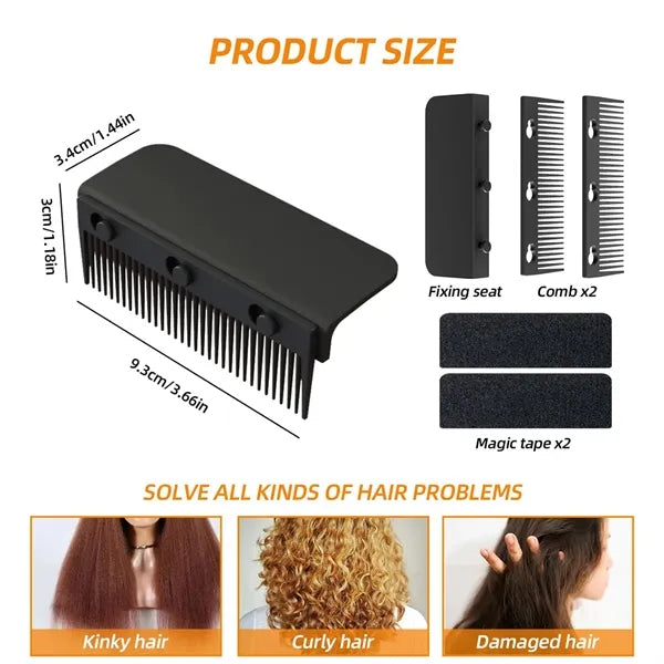 Detachable Comb Electric Hair Straightener