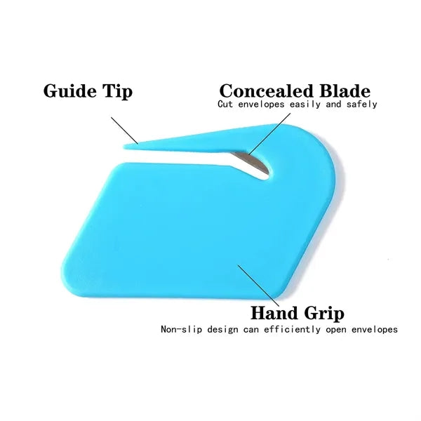Mini Portable Box Knife with Retractable Folding Blade