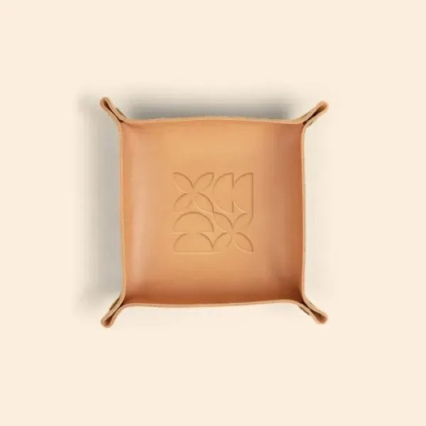Valet Tray - Debossed Leather