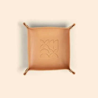 Valet Tray - Debossed Leather