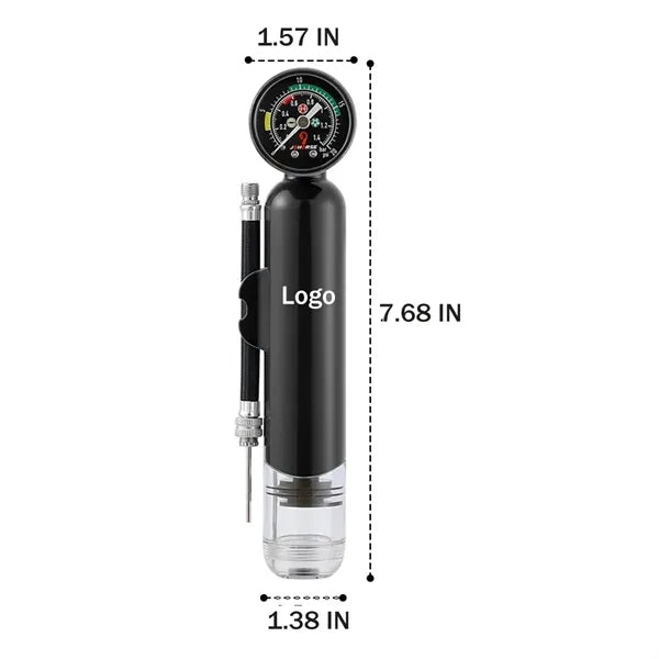 Ball Pump with Pressure Gauge