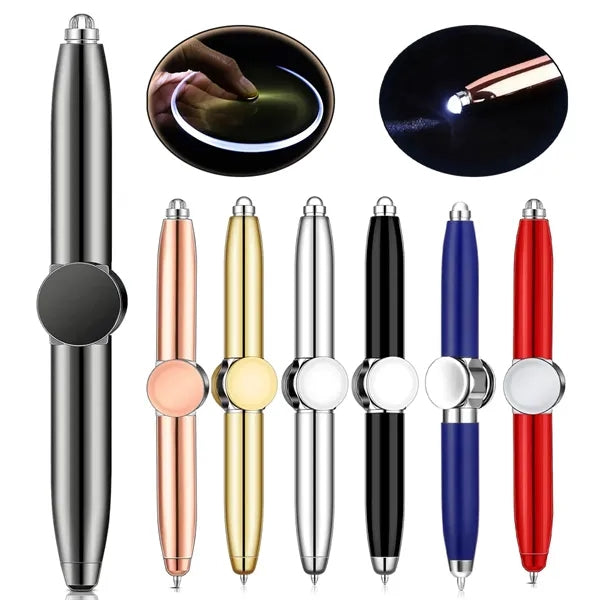 Fidget Spinner Pen with LED Light