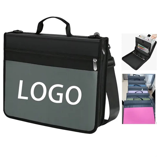 Zippered Executive Binder With Carry Handle