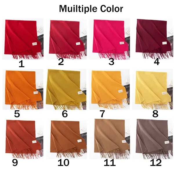 Autumn And Winter Sense Versatile Neck Scarf Warm Shawl