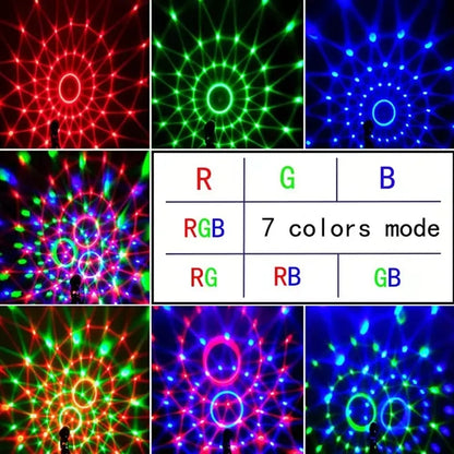 Sound Activated Party Lights with Remote DJ Lighting