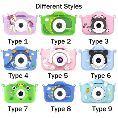 Children Digital Video Camcorder Camera with Cartoon Cover