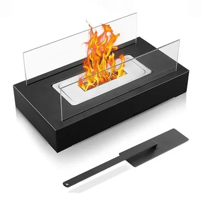 Tabletop Fire Pit Mini Small Fireplace Table Top Decor