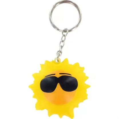 Cool Sun Stress Reliever Key Chain
