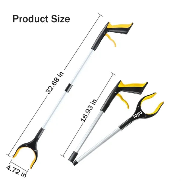 Foldable Magnetic Thick Aluminum Alloy Trash Clip