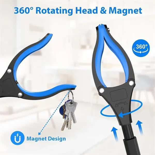 Foldable Magnetic Thick Aluminum Alloy Trash Clip