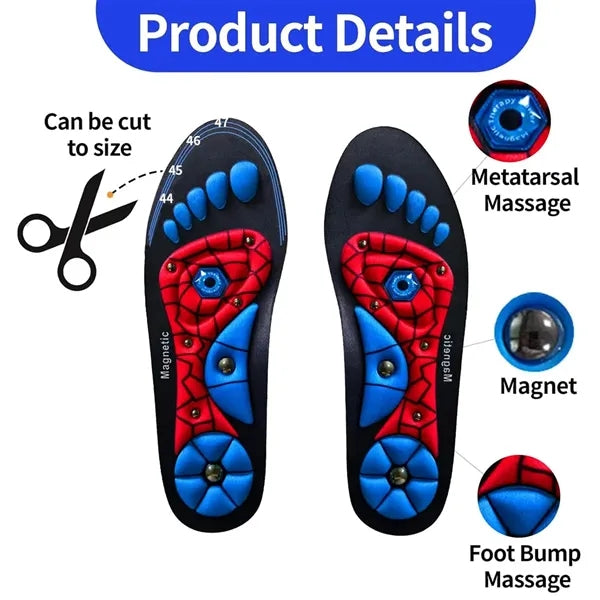 Breathable Magnetic Massage Insoles