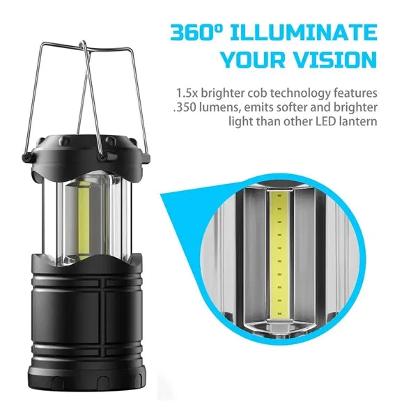 Portable Collapsible Hanging Light LED Camping Lantern