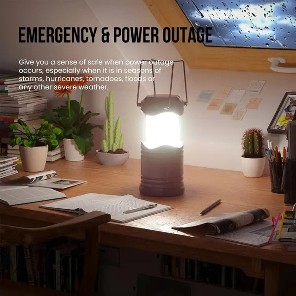 Portable Collapsible Hanging Light LED Camping Lantern