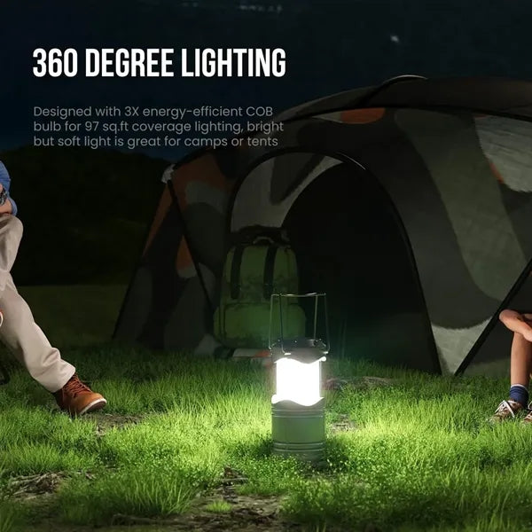 Portable Collapsible Hanging Light LED Camping Lantern