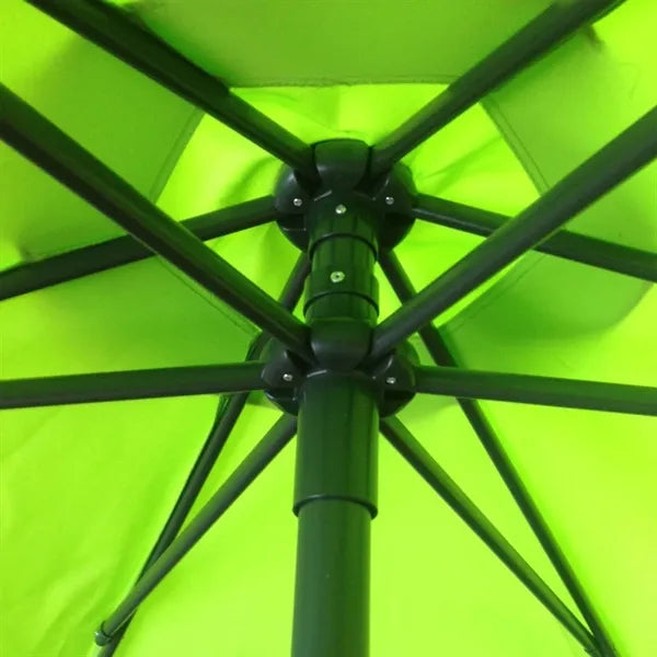7' Steel Market Umbrella Kit With Valance (6 Imprints)
