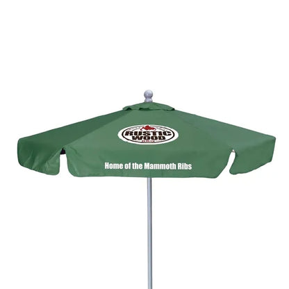 7' Deluxe Market Umbrella Kit With Valance (2 Imprints)