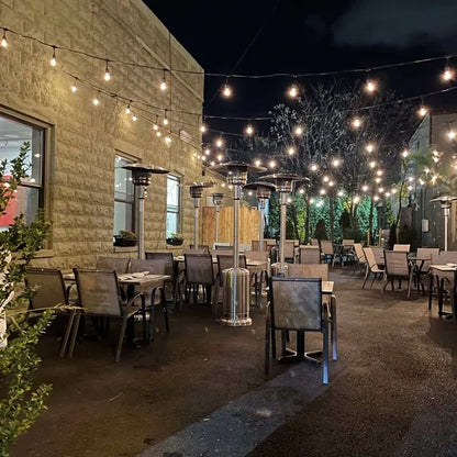 Patio Heater with Decal