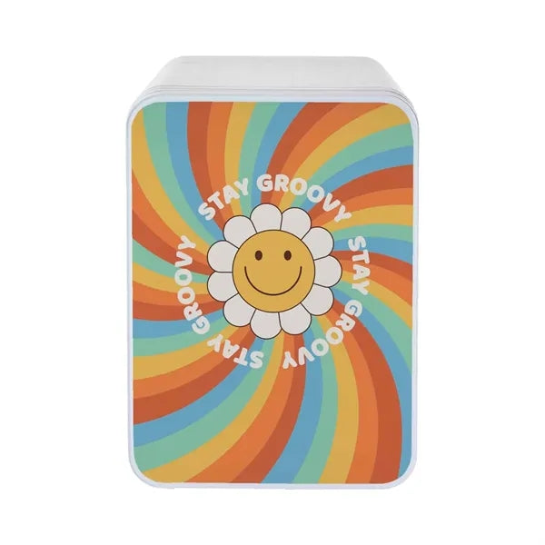 4L Mini Fridge with Decal