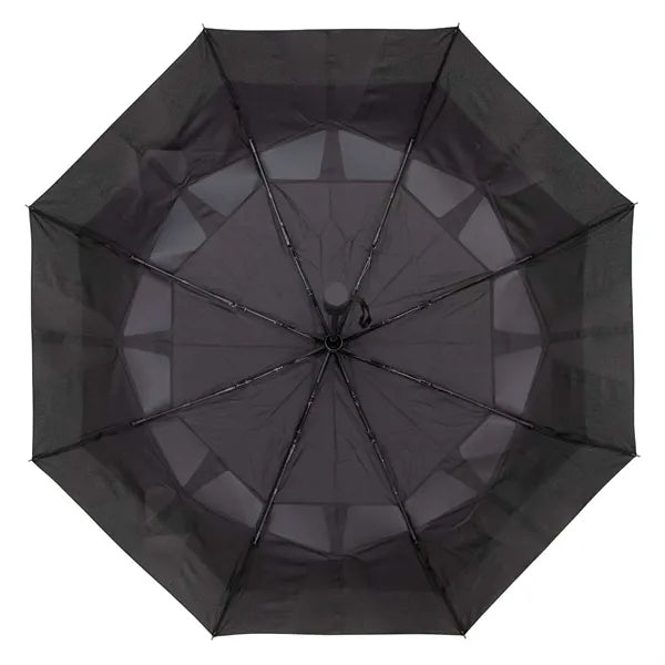E-Z Fold Vented Umbrella (2 Imprints)