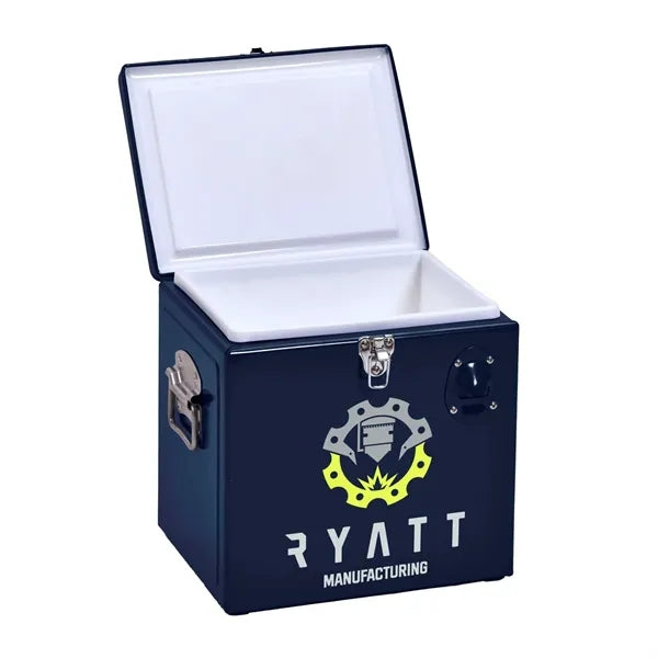 Metal Party Cooler, Front Imprint