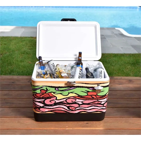 Sasquatch 54QT Cooler, Wrap Graphic and Lid Decal