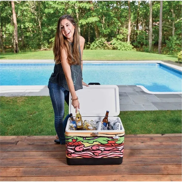 Sasquatch 54QT Cooler, Wrap Graphic and Lid Decal