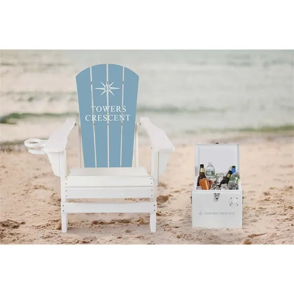 Metal Party Cooler, Front & Top Imprint